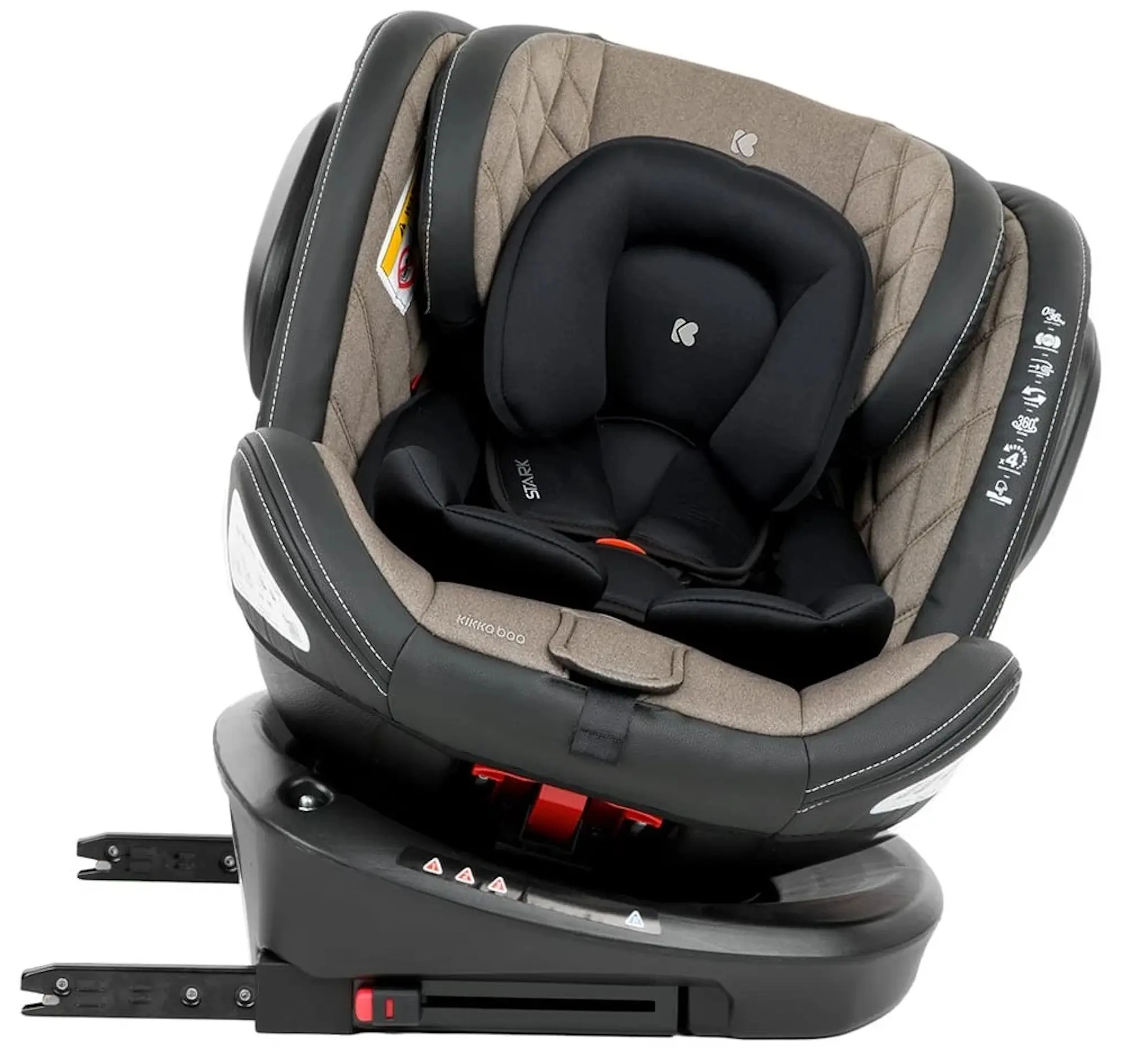 Scaun auto Kikka Boo Stark (Beige)