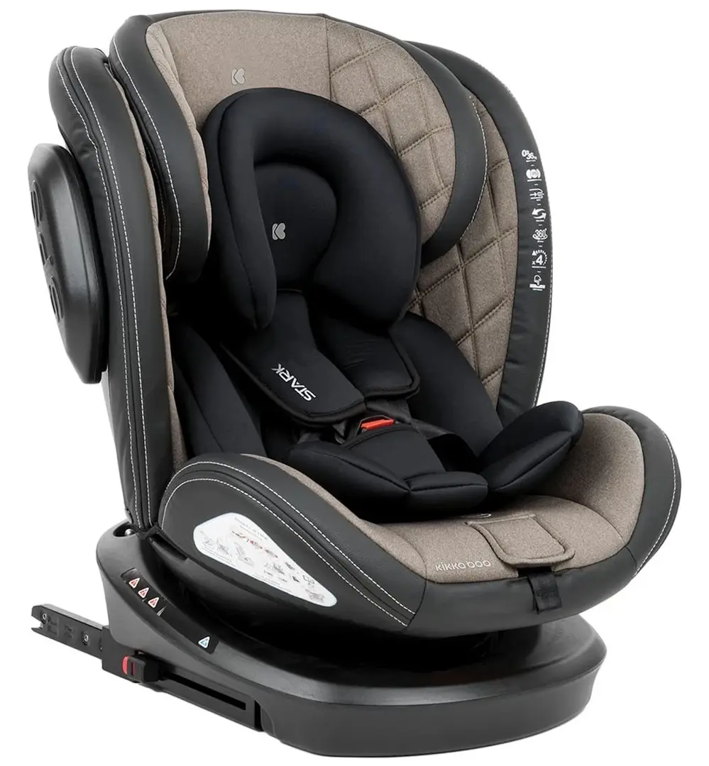 Scaun auto Kikka Boo Stark (Beige)