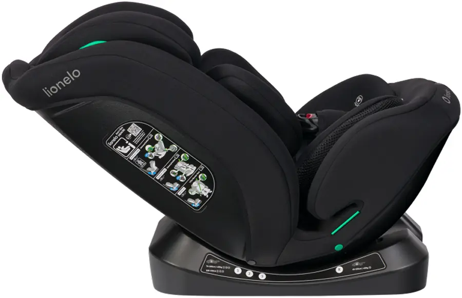 Scaun auto Lionelo Aart (Black Carbon) - 4