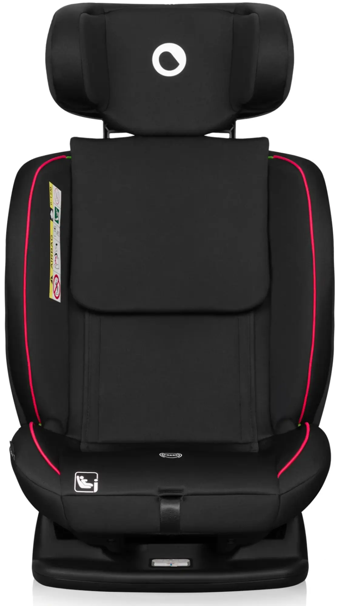 Scaun auto Lionelo Aart (Black Carbon/Red)