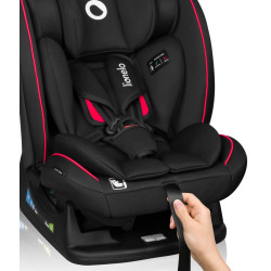 Scaun auto Lionelo Aart (Black Carbon/Red) Thumb