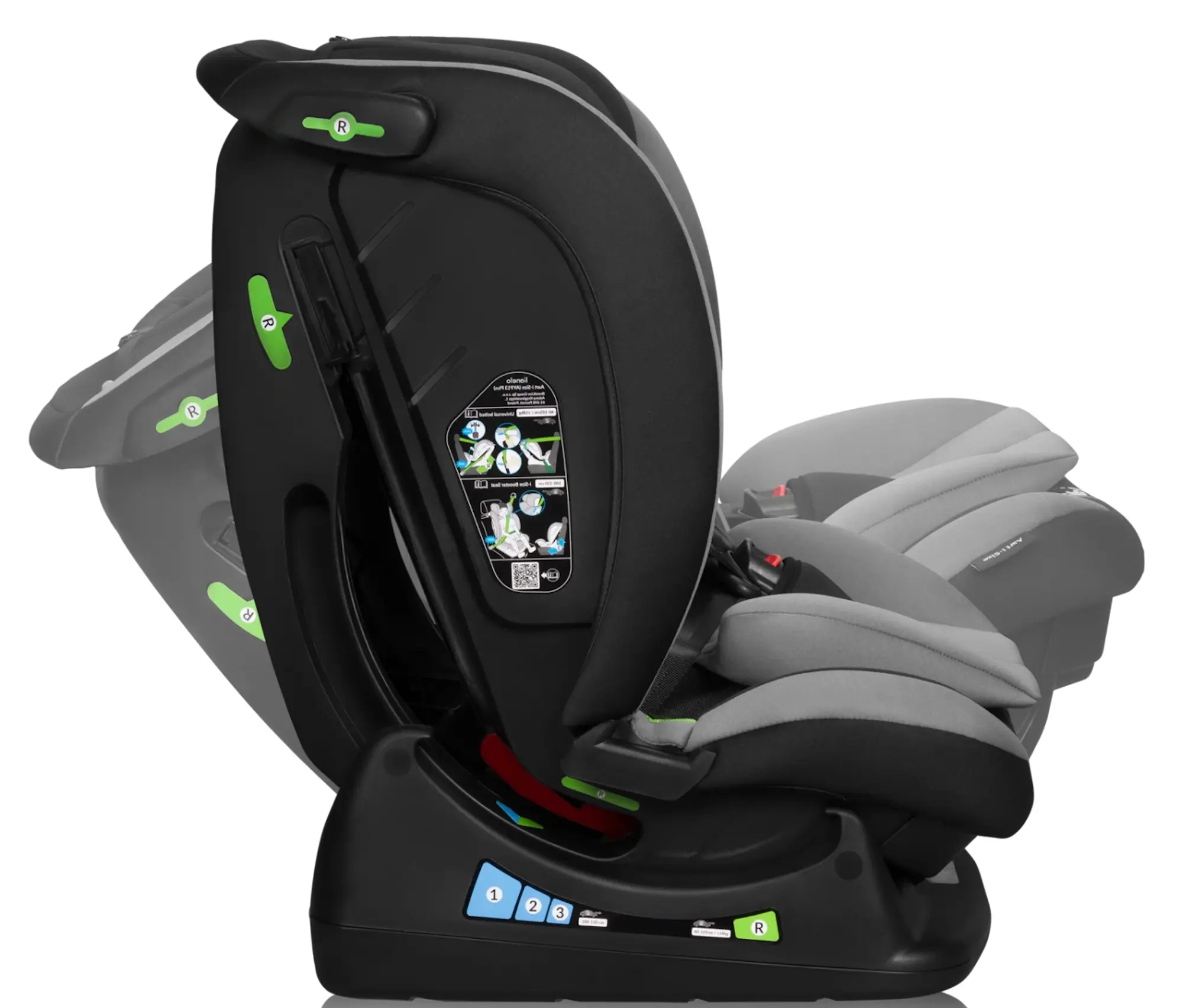 Scaun auto Lionelo Aart (Grey Graphite)