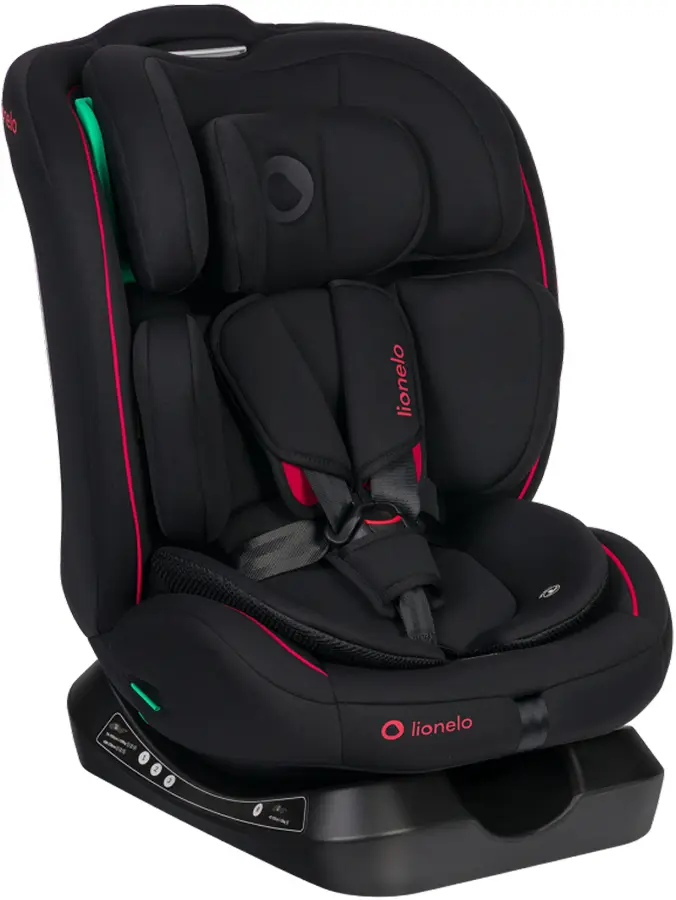 Автокресло Lionelo Aart i-Size (Black/Red)