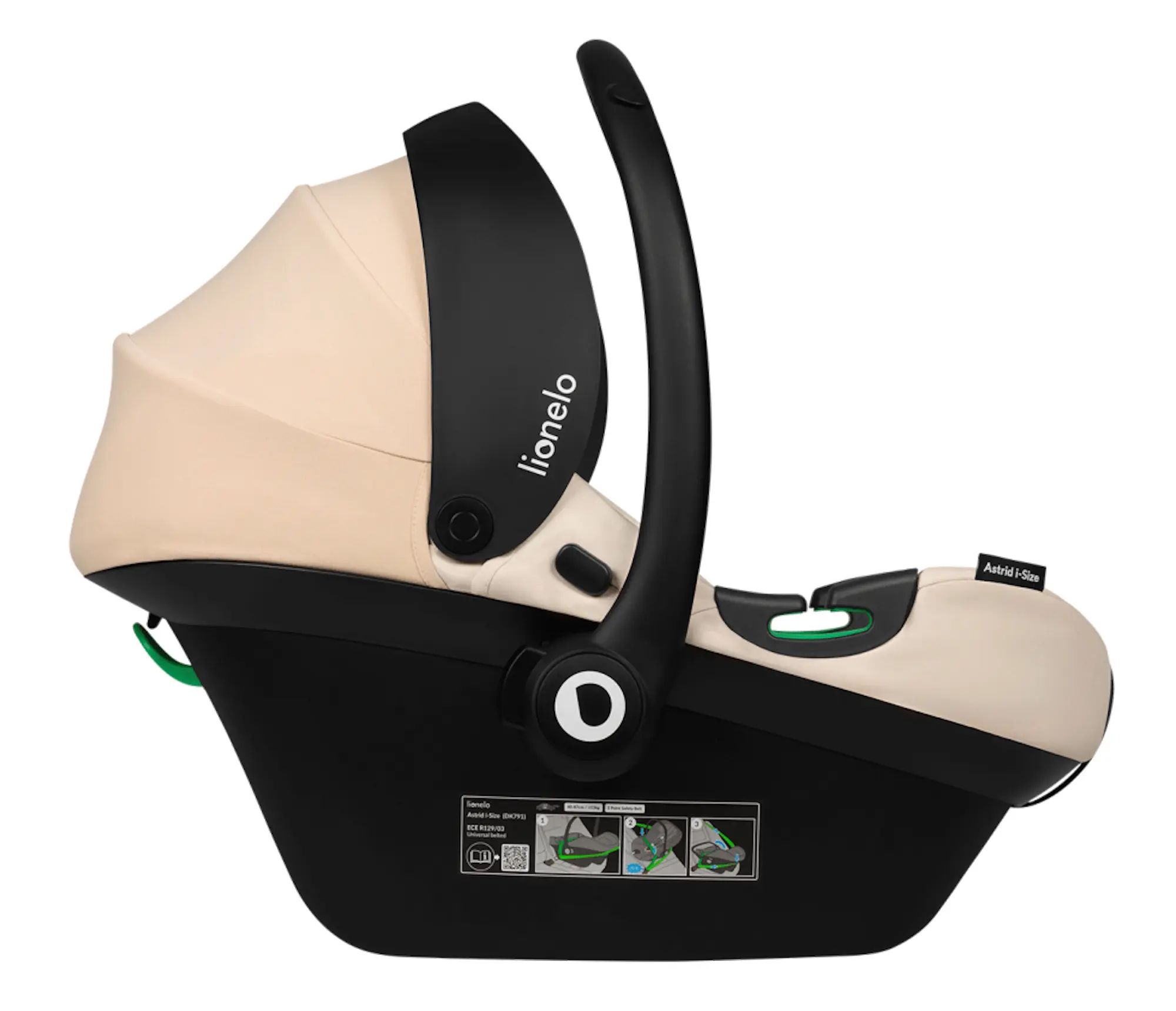 Автокресло Lionelo Astrid i-Size (Beige Sand)