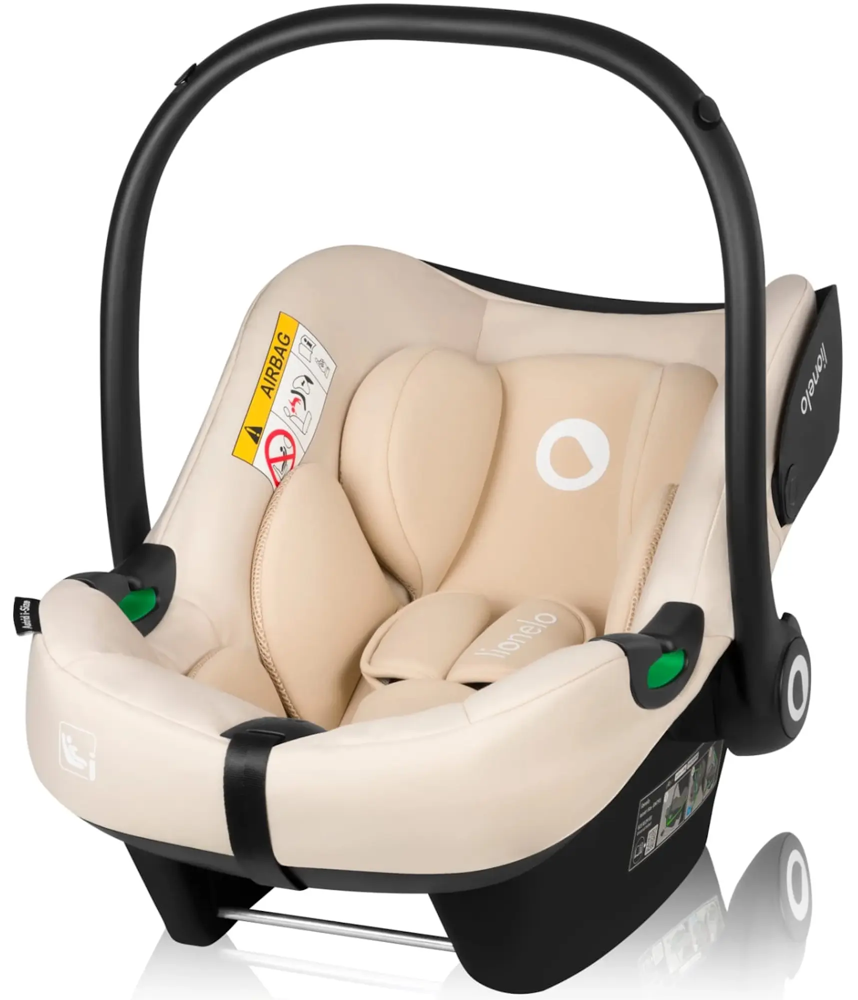 Scaun auto Lionelo Astrid i-Size Set (Beige Sand)