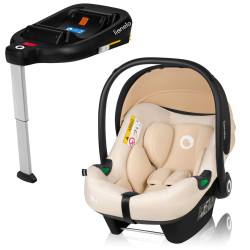 Scaun auto Lionelo Astrid i-Size Set (Beige Sand) Thumb