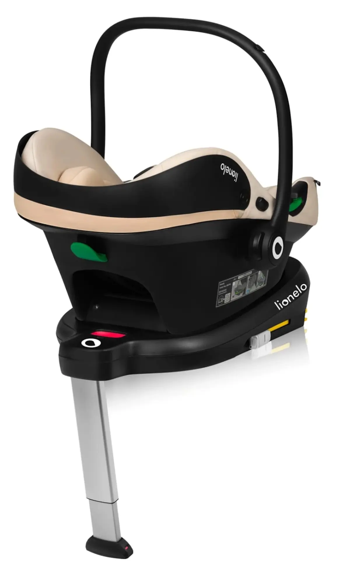 Scaun auto Lionelo Astrid i-Size Set (Beige Sand)