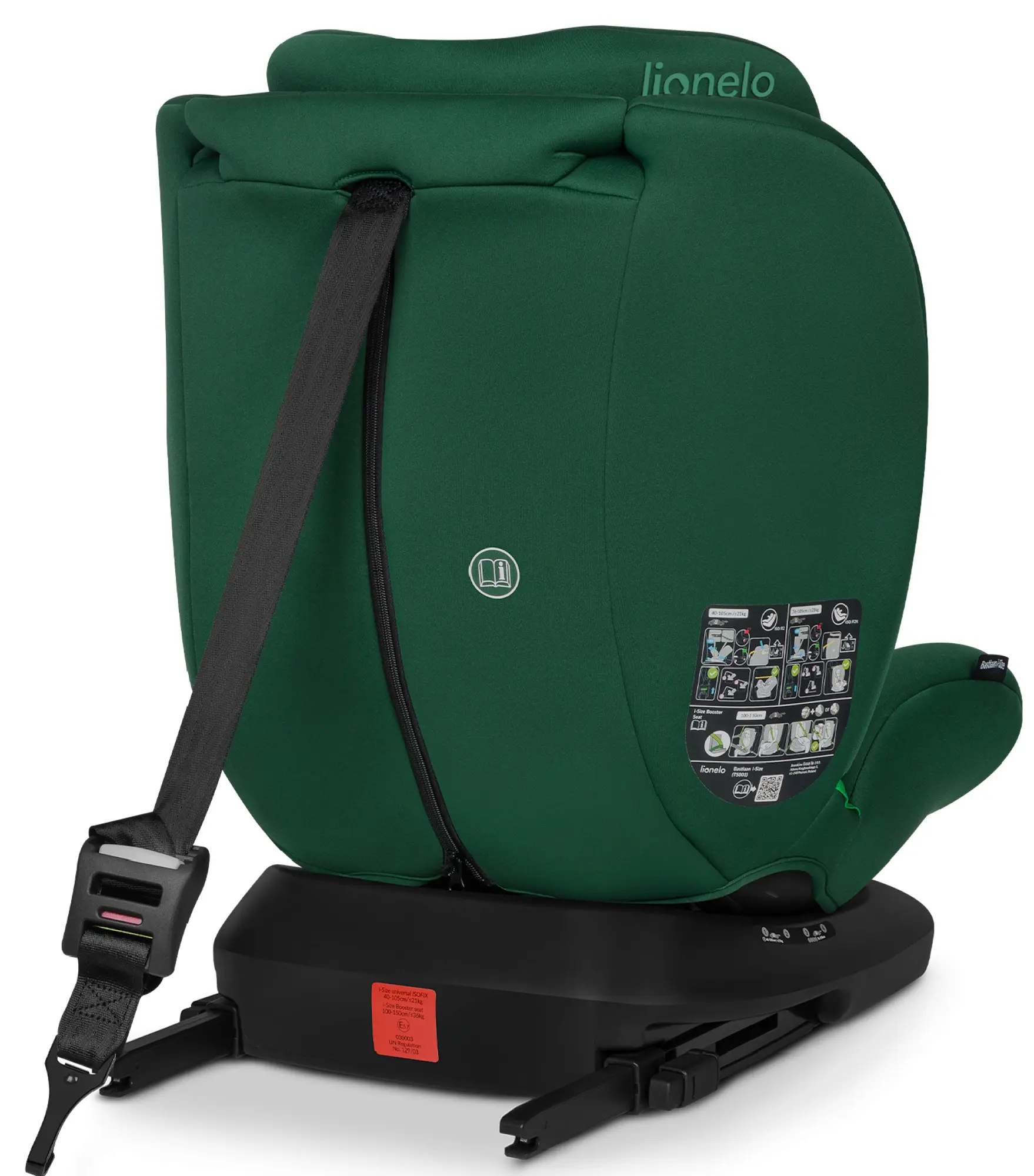 Автокресло Lionelo Bastiaan i-Size Isofix (Green Forest)