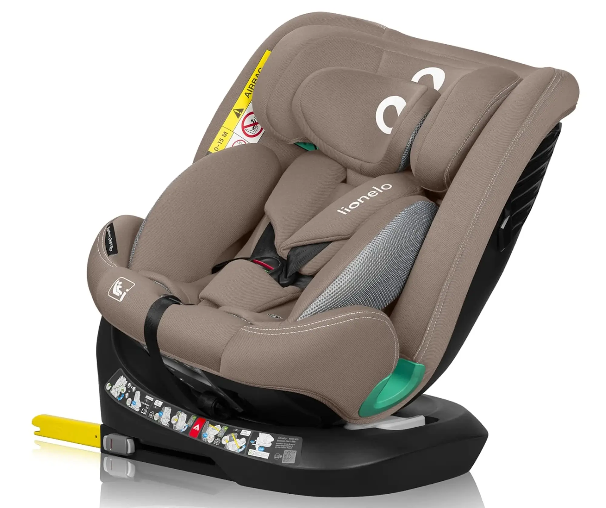 Scaun auto Lionelo Bastiaan One i-Size Isofix (Beige Sand)