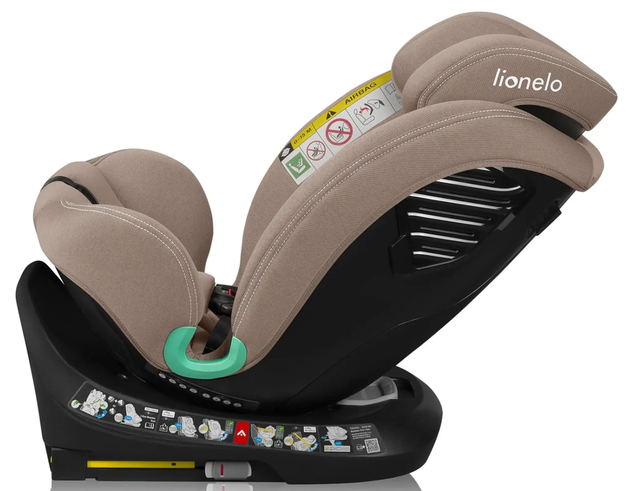 Scaun auto Lionelo Bastiaan One i-Size Isofix (Beige Sand)