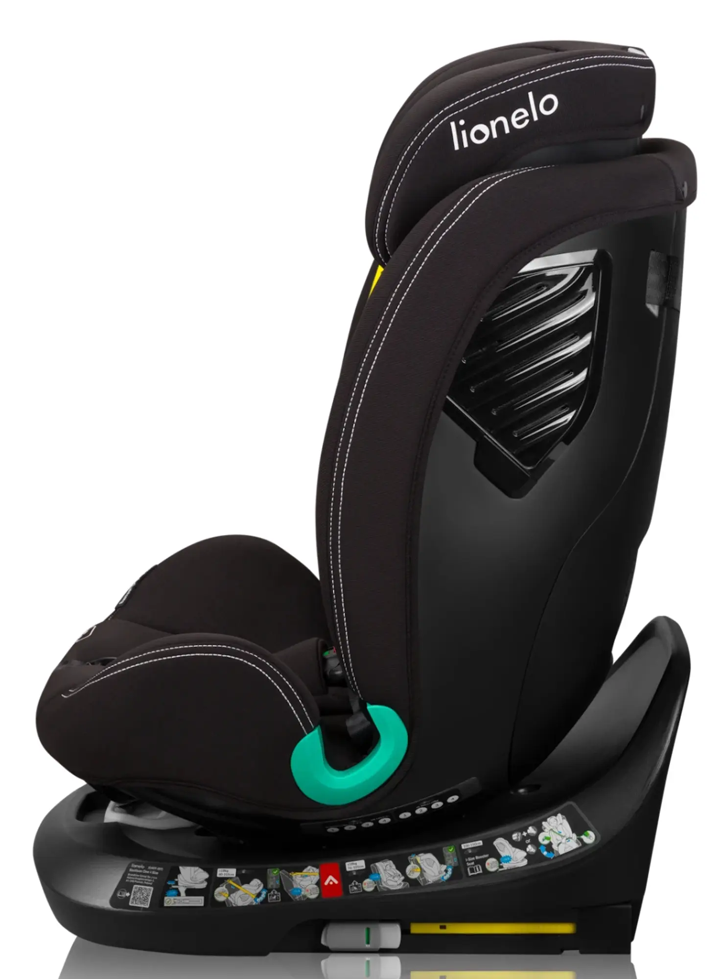 Scaun auto Lionelo Bastiaan One i-Size Isofix (Black Carbon)