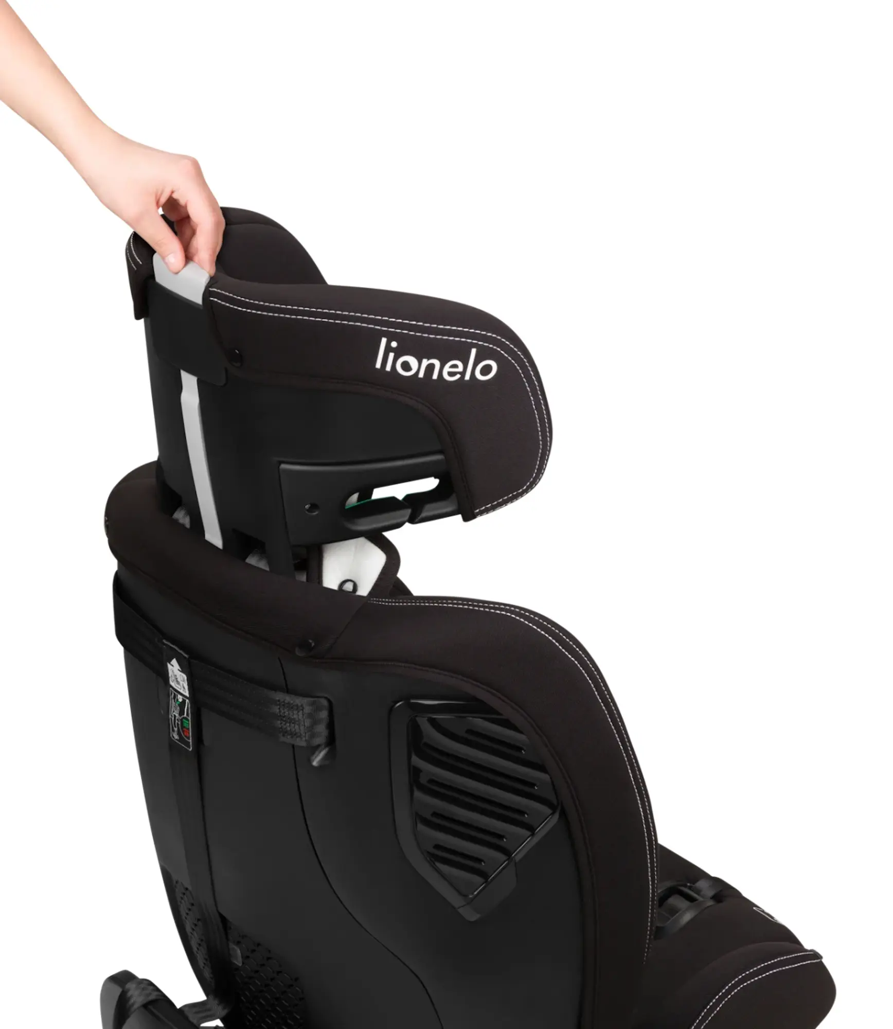 Scaun auto Lionelo Bastiaan One i-Size Isofix (Black Carbon)