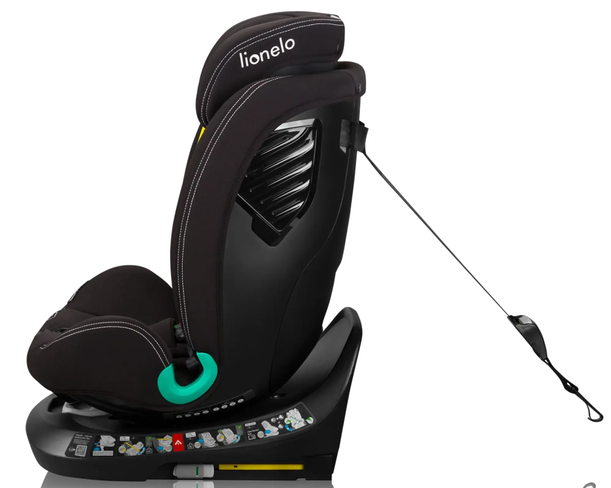 Scaun auto Lionelo Bastiaan One i-Size Isofix (Black Carbon)