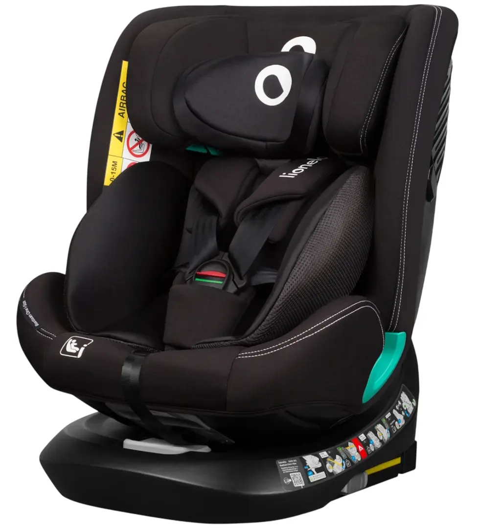 Scaun auto Lionelo Bastiaan One i-Size Isofix (Black Carbon)