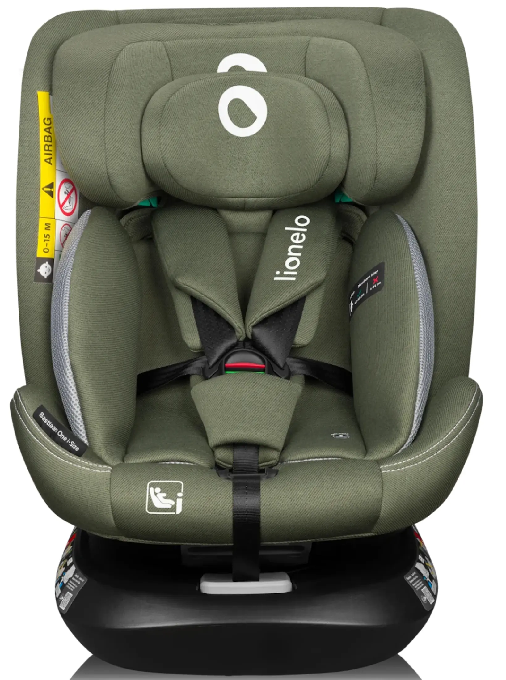 Scaun auto Lionelo Bastiaan One i-Size Isofix (Green Olive)
