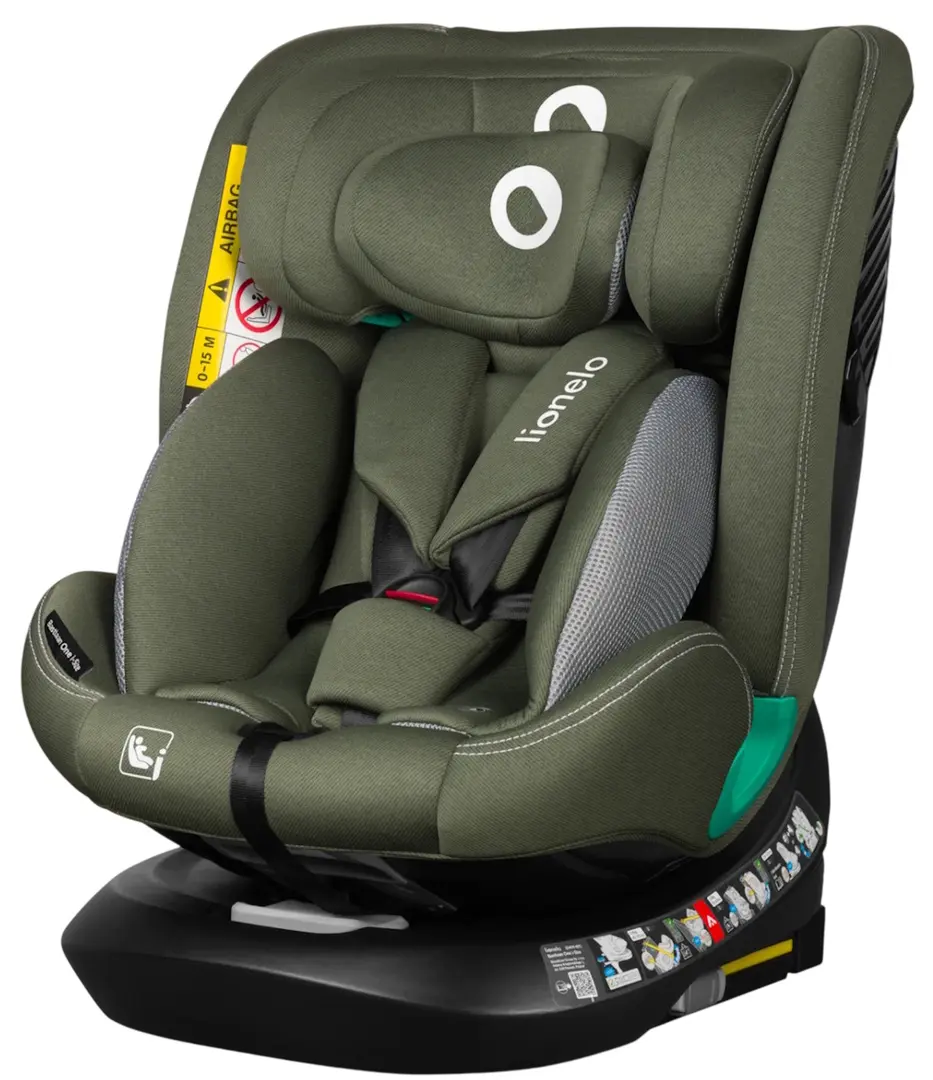 Scaun auto Lionelo Bastiaan One i-Size Isofix (Green Olive)