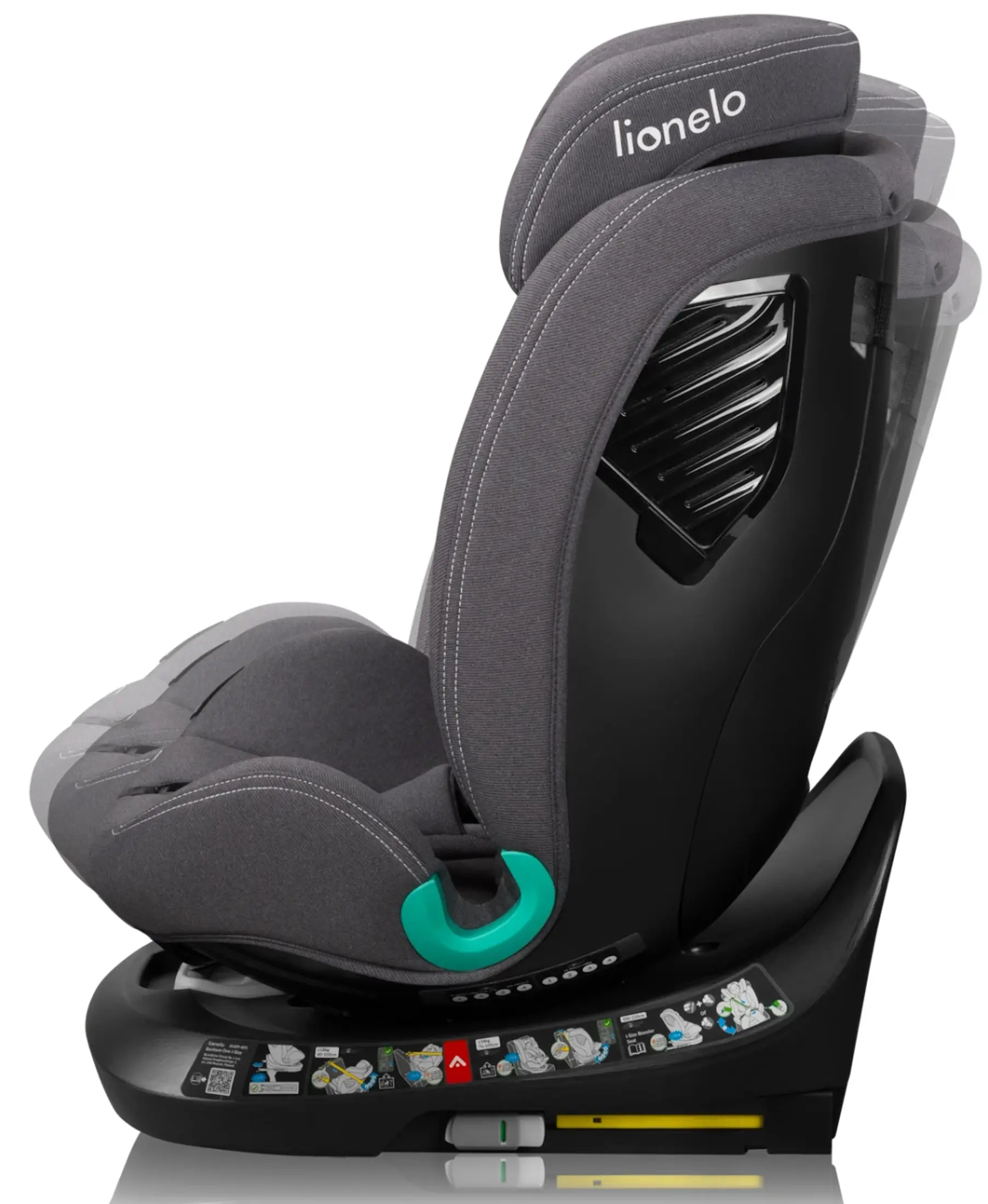 Scaun auto Lionelo Bastiaan One i-Size Isofix (Grey Stone)
