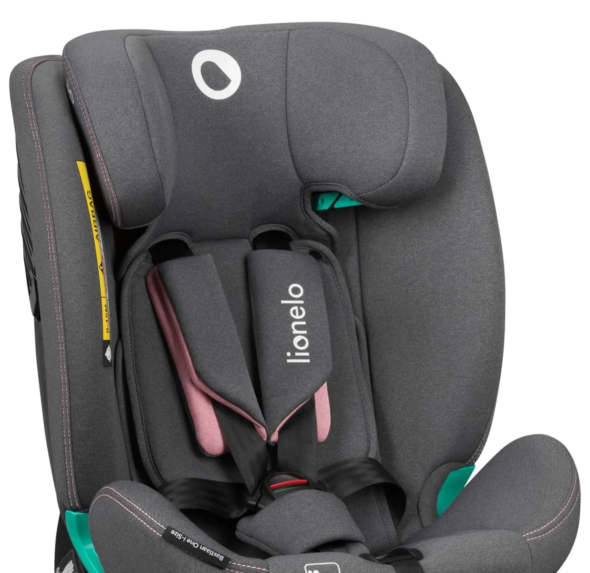 Scaun auto Lionelo Bastiaan One i-Size Isofix (Pink Rose)