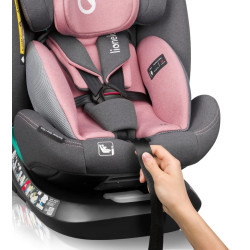 Scaun auto Lionelo Bastiaan One i-Size Isofix (Pink Rose) Thumb