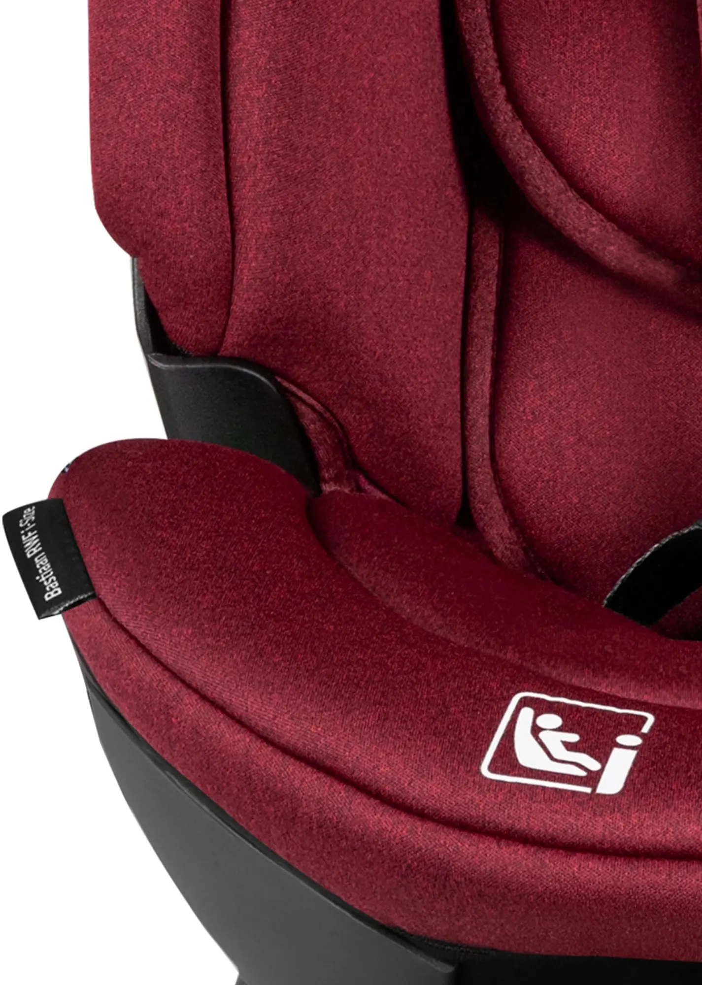 Scaun auto Lionelo Bastiaan RWF i-Size Isofix (Red Burgundy)