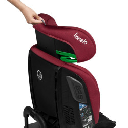 Scaun auto Lionelo Bastiaan RWF i-Size Isofix (Red Burgundy) Thumb