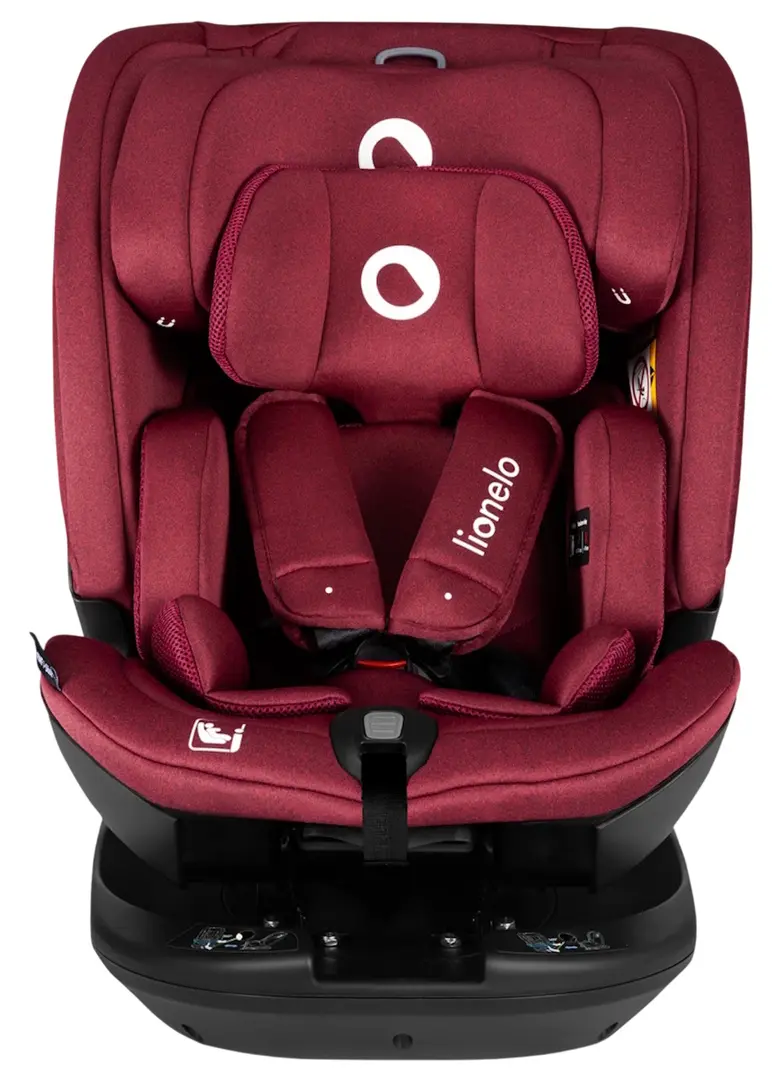 Scaun auto Lionelo Bastiaan RWF i-Size Isofix (Red Burgundy)