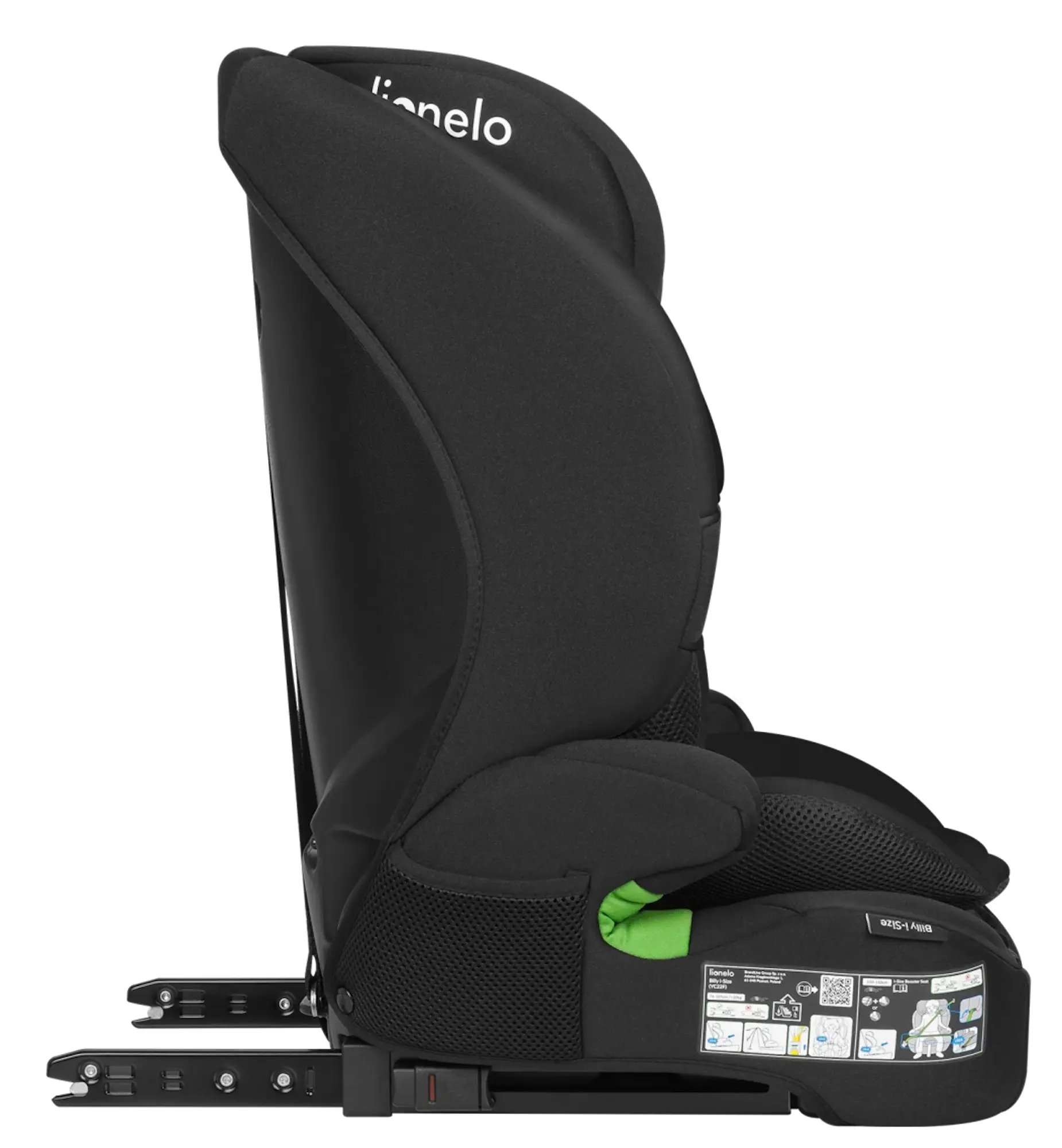 Scaun auto Lionelo Billy i-Size Isofix (Black Carbon)