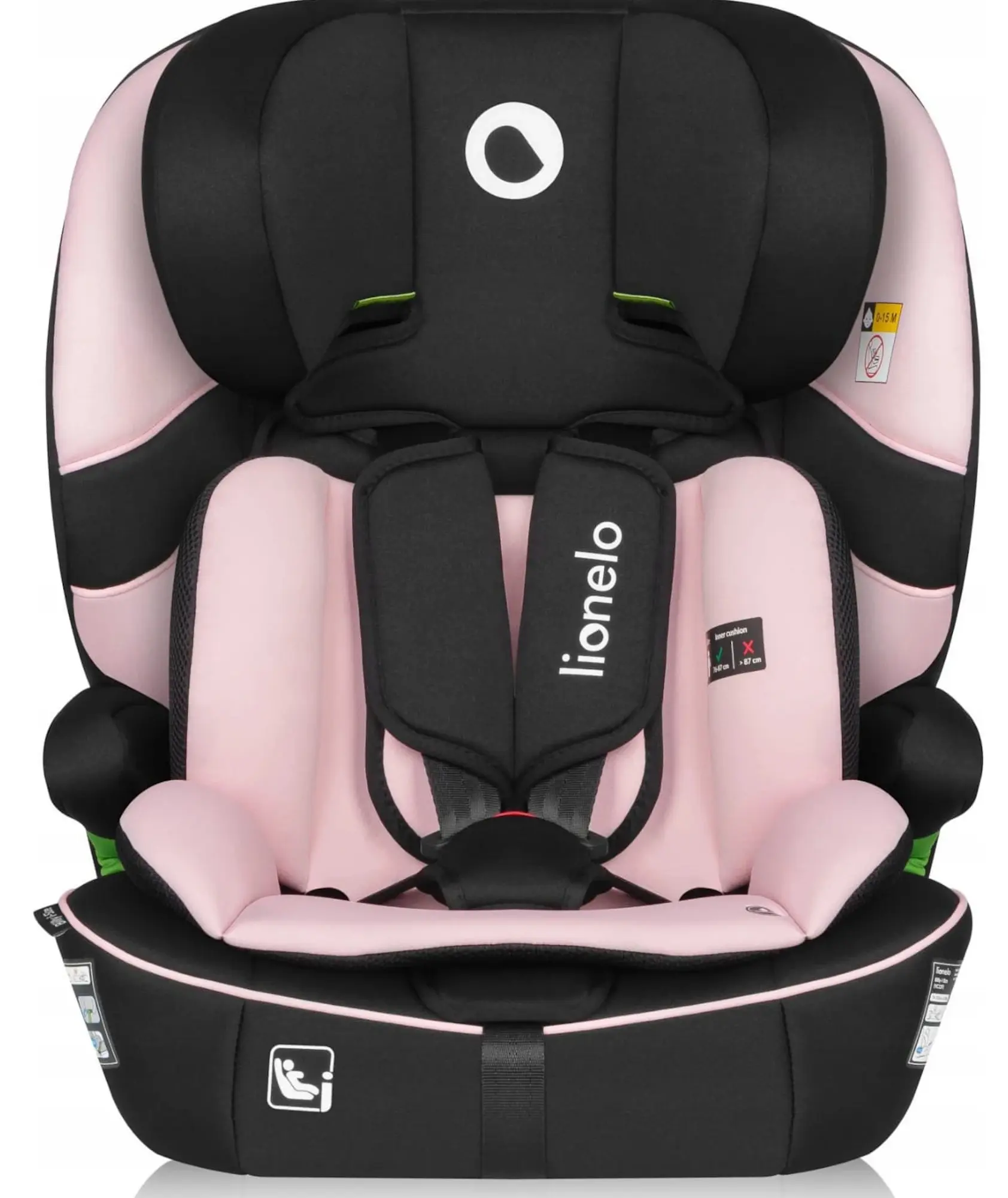 Scaun auto Lionelo Billy i-Size (Pink Baby) - 2