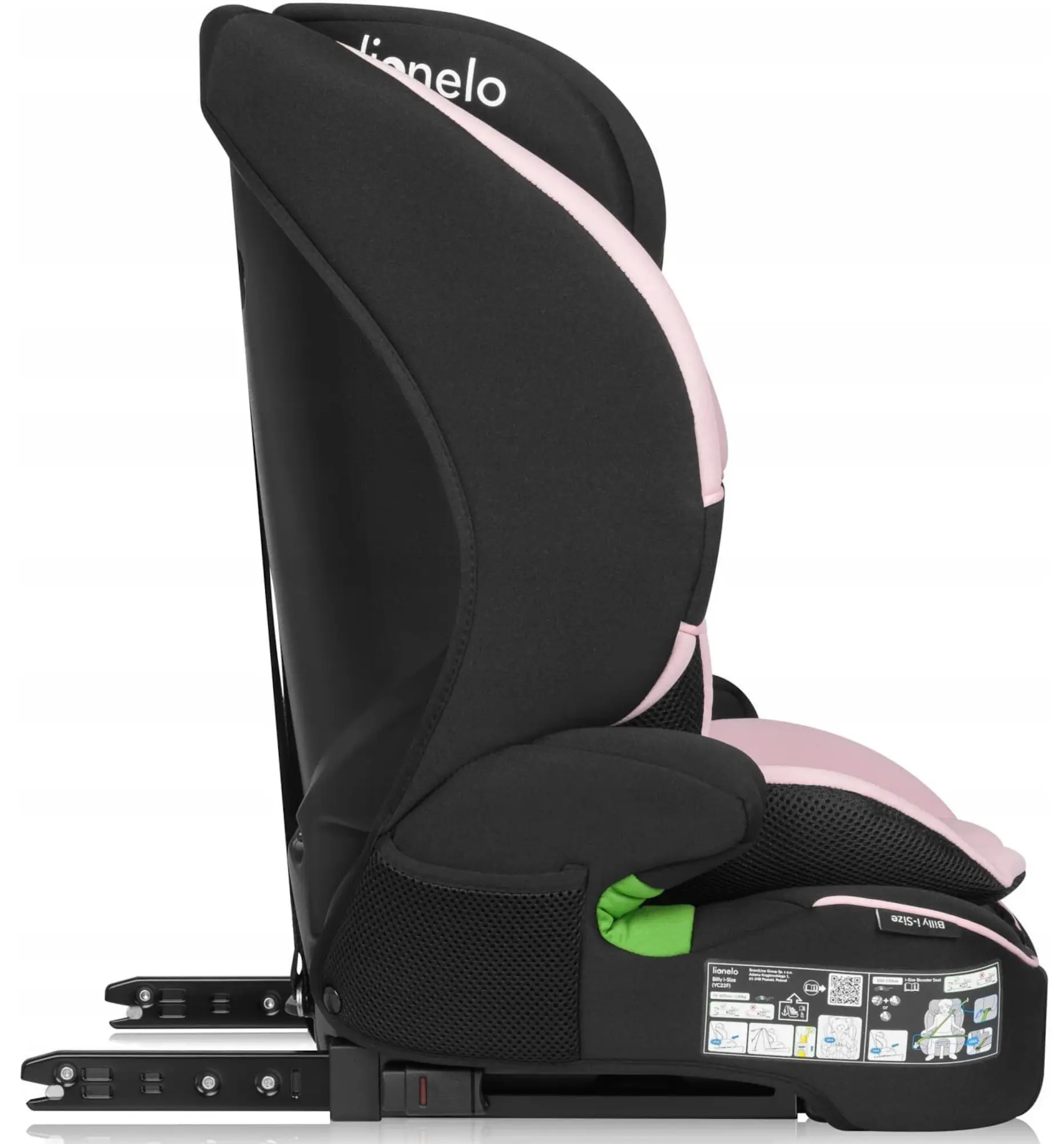 Scaun auto Lionelo Billy i-Size (Pink Baby) - 4