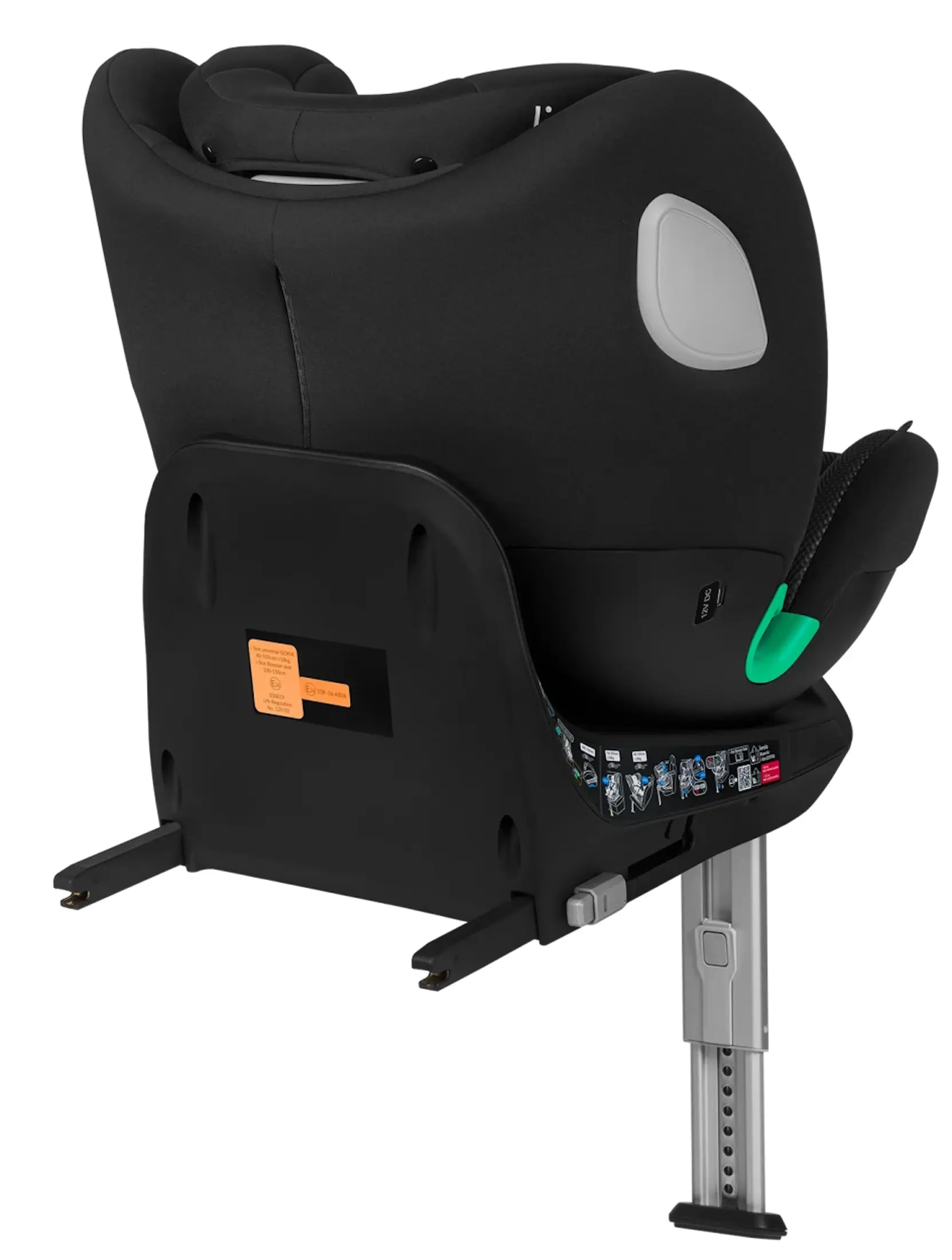 Scaun auto Lionelo Braam Air i-Size (Black Carbon) - 4