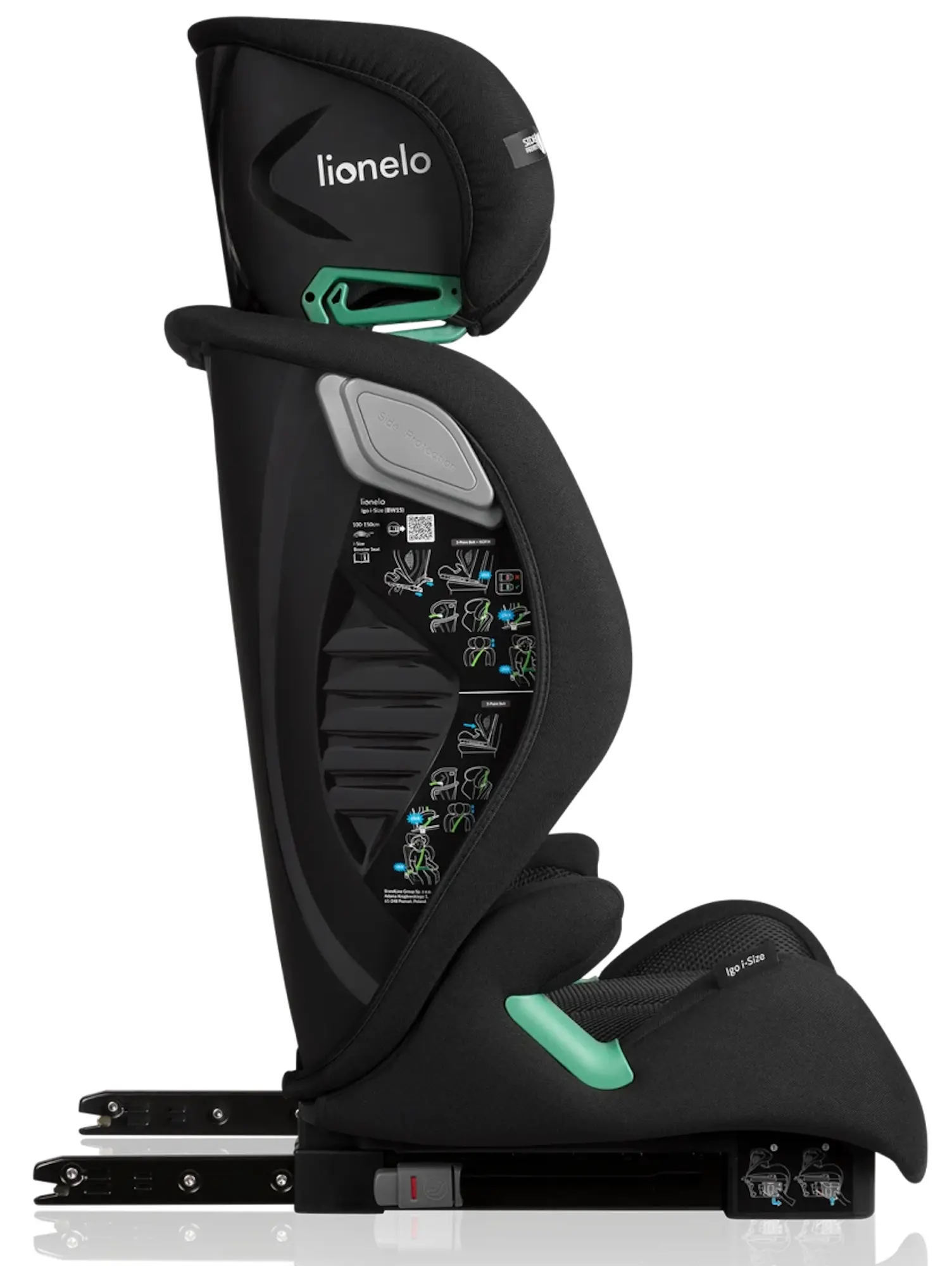 Scaun auto Lionelo Igo i-Size (Black Carbon) - 4