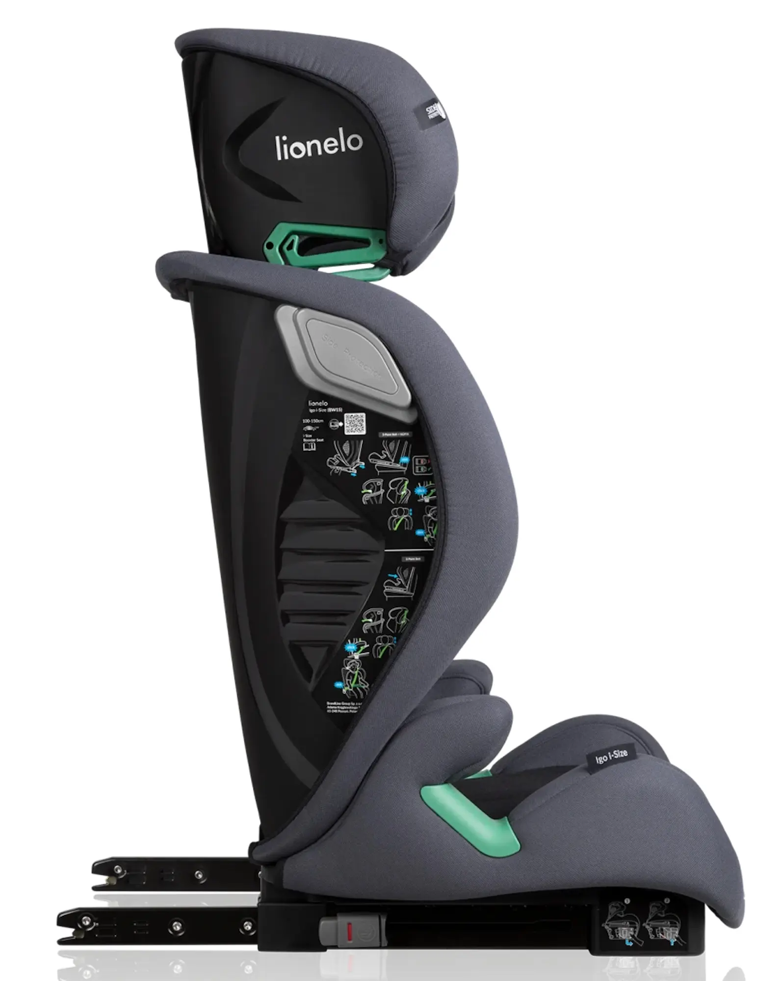 Автокресло Lionelo Igo i-Size (Grey/Graphite) - 5
