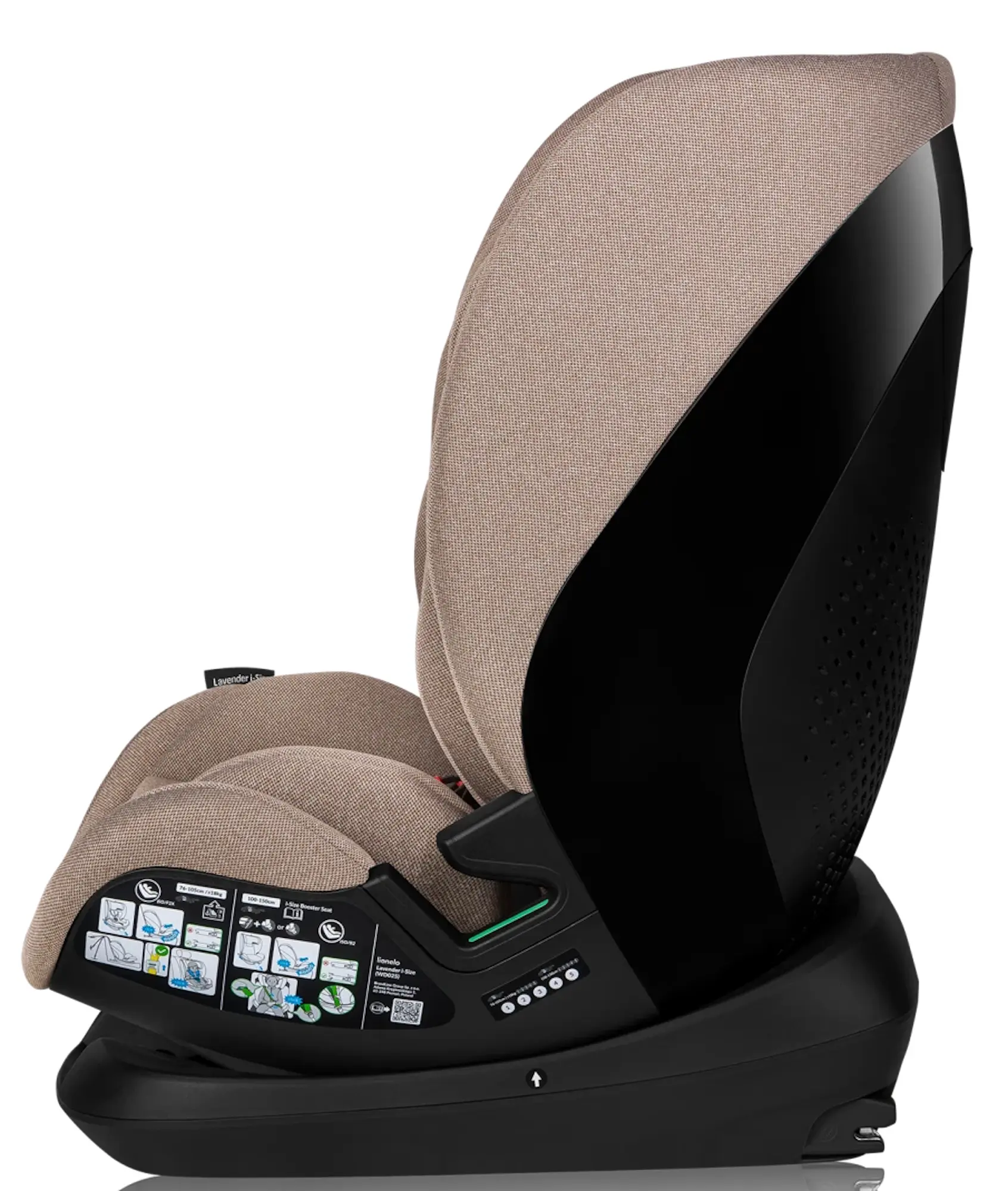 Scaun auto Lionelo Lavender i-Size Isofix (Beige Latte)