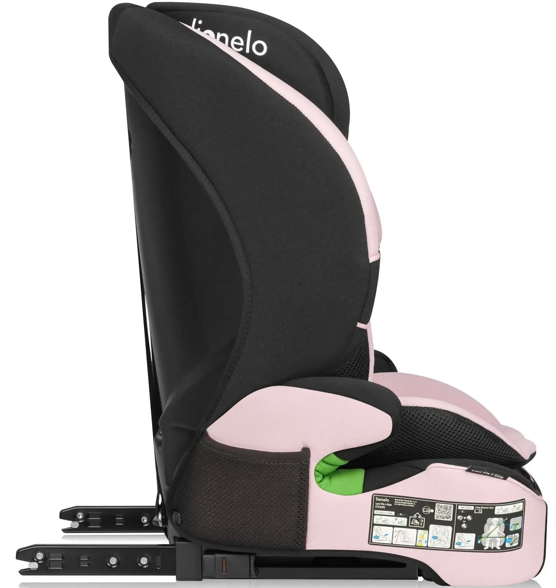 Автокресло Lionelo Levi Fix i-Size (Pink Baby)
