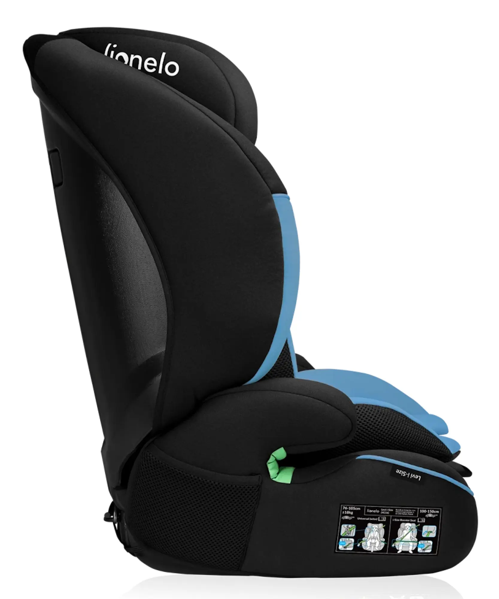 Scaun auto Lionelo Levi i-Size (Blue Cobalt)