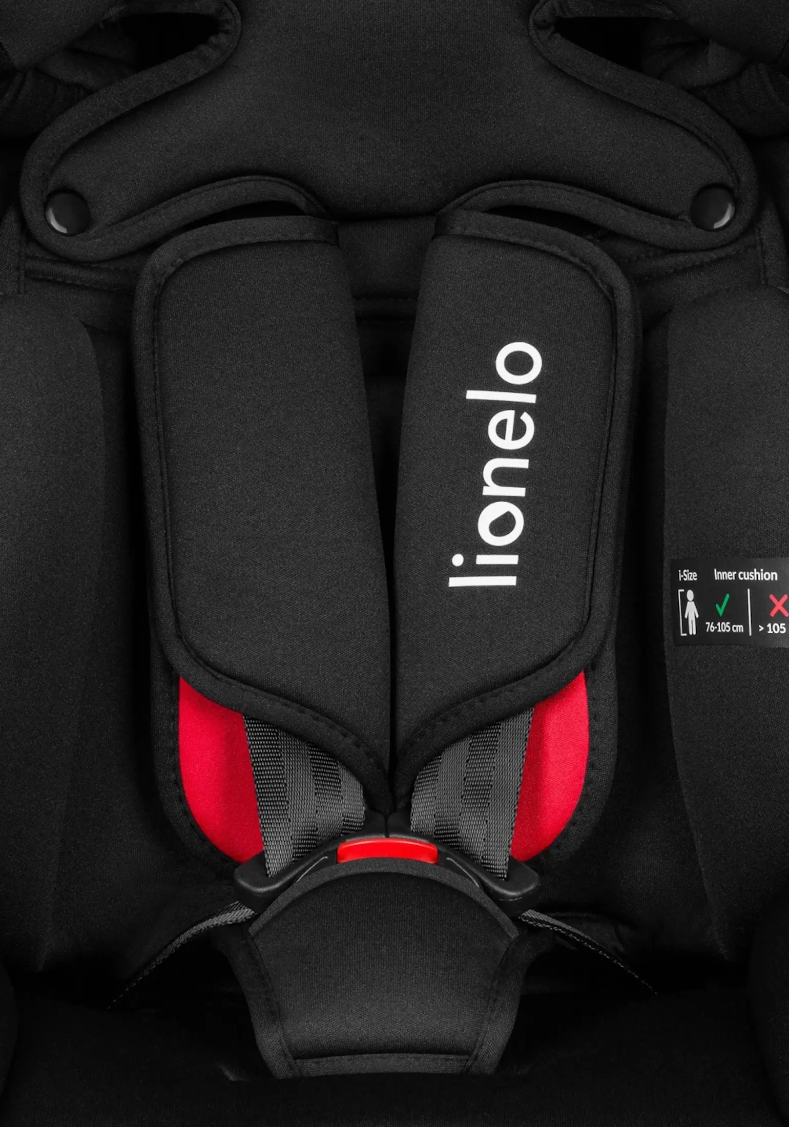 Scaun auto Lionelo Levi i-Size (Sporty Black)