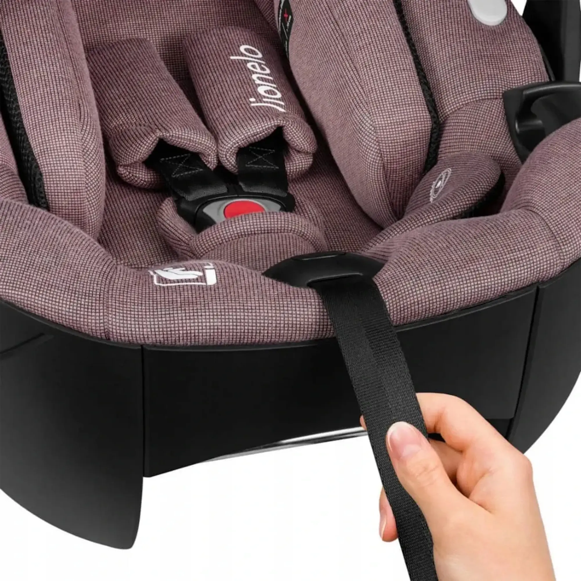 Scaun auto Lionelo Moxie i-Size (Pink Mauve)
