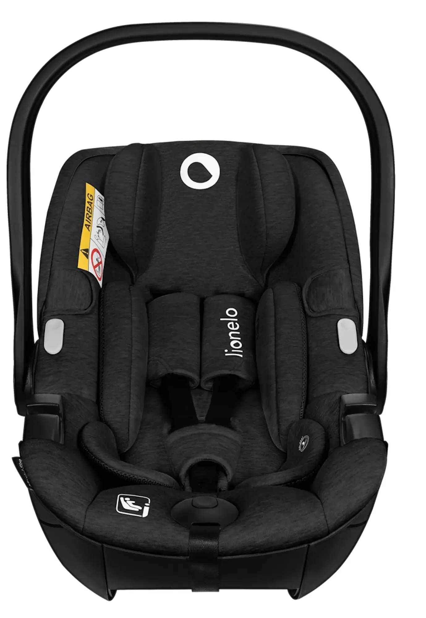 Scaun auto Lionelo Moxie i-Size Set (Black Carbon)
