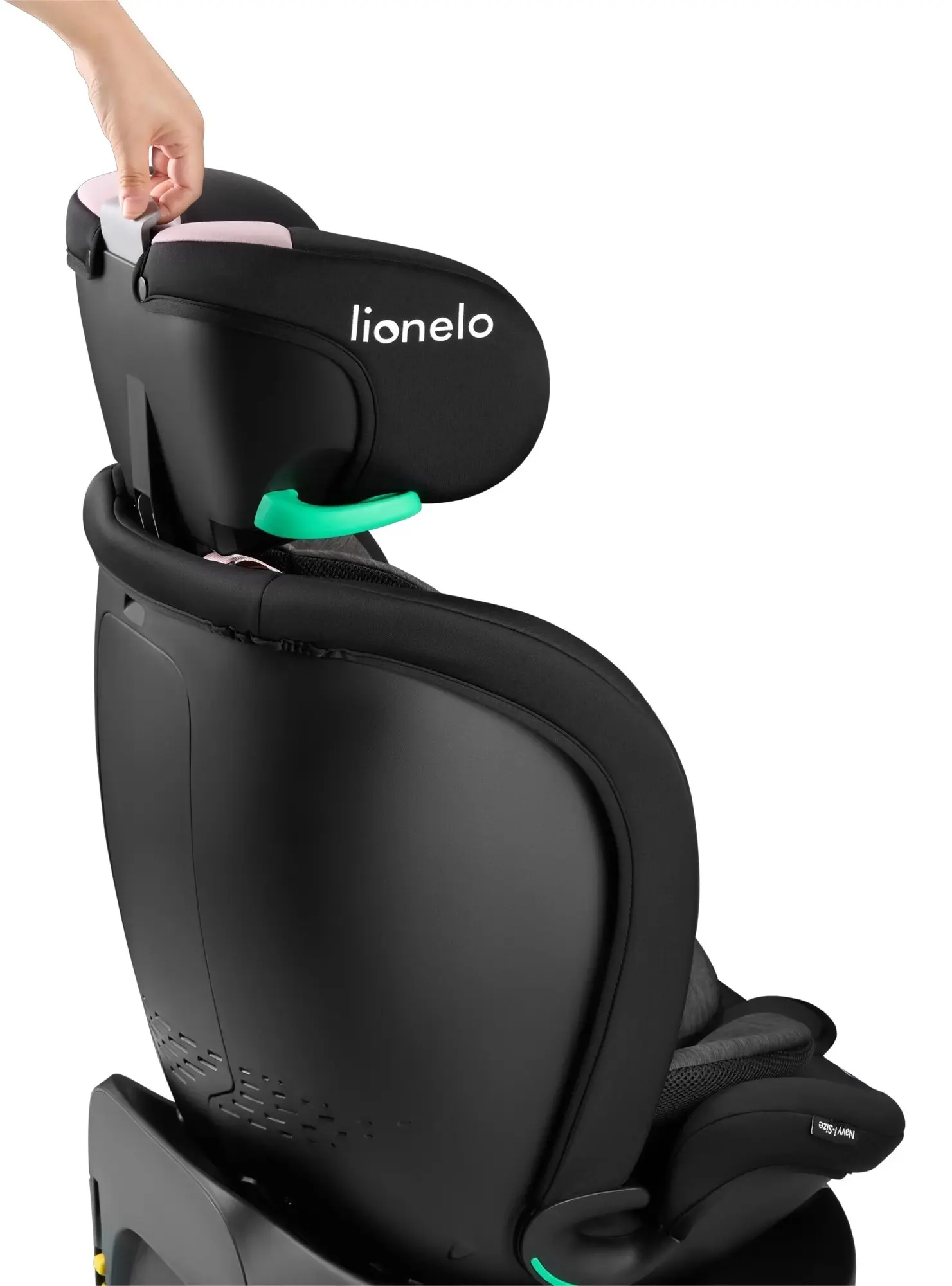 Автокресло Lionelo Navy i-Size (Black/Pink) - 6