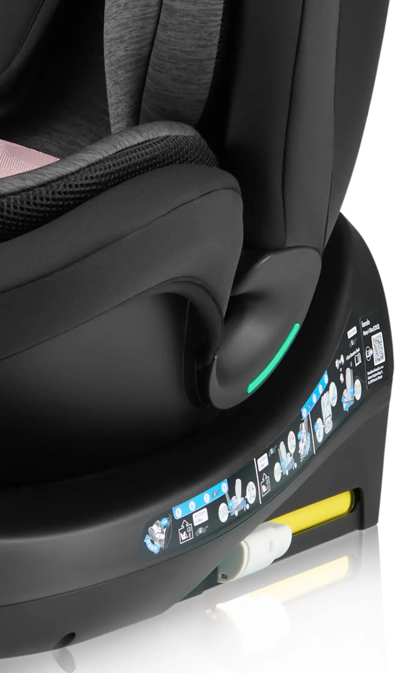 Автокресло Lionelo Navy i-Size (Black/Pink) - 8