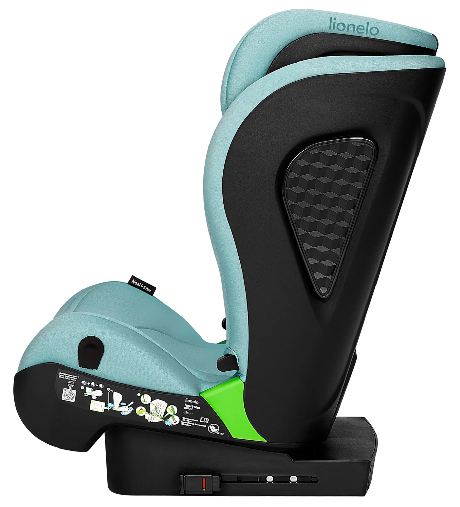 Автокресло Lionelo Neal i-Size (Green Turquoise) - 3