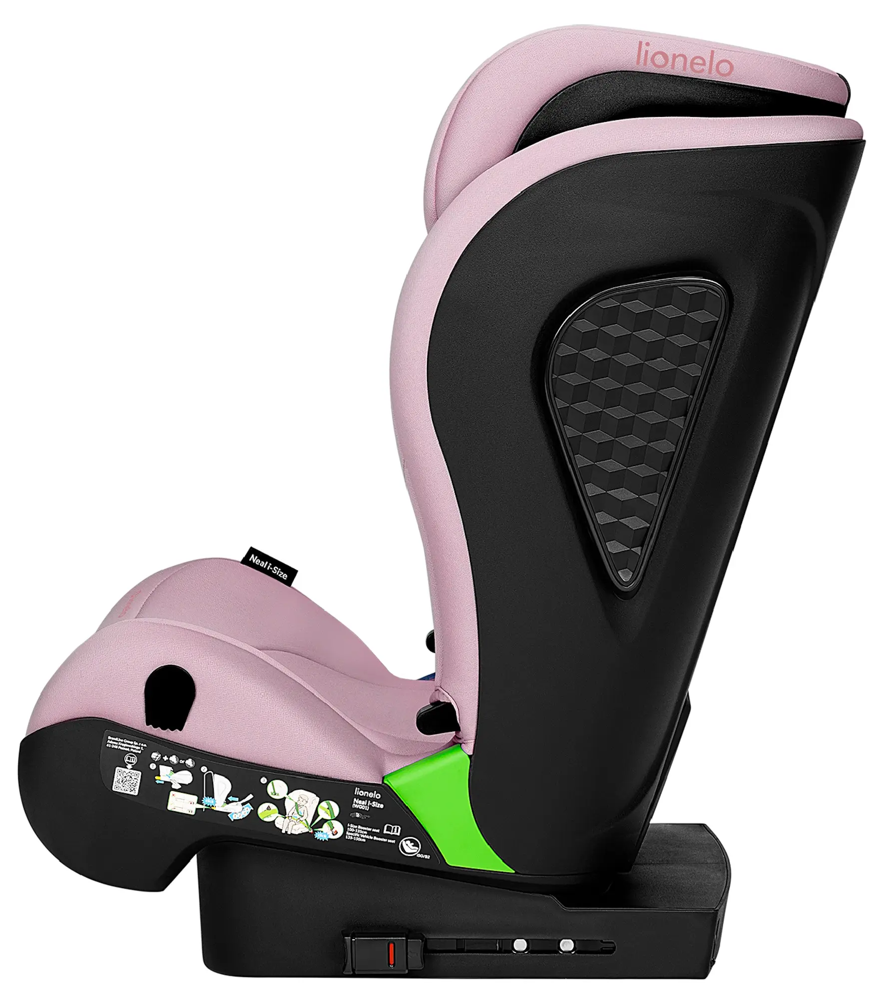 Автокресло Lionelo Neal i-Size (Pink Lilac) - 3