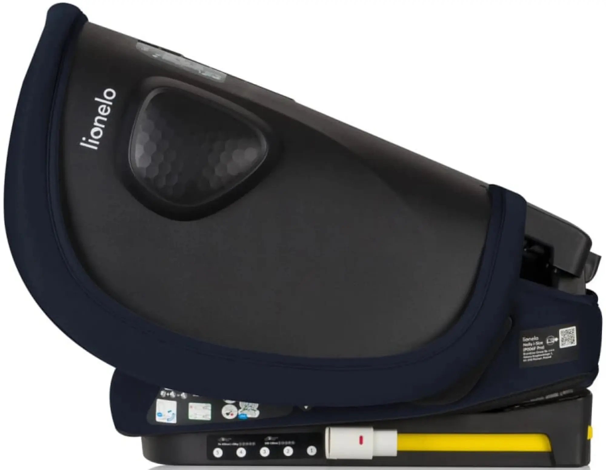 Scaun auto Lionelo Nelly i-Size Isofix (Black Carbon)