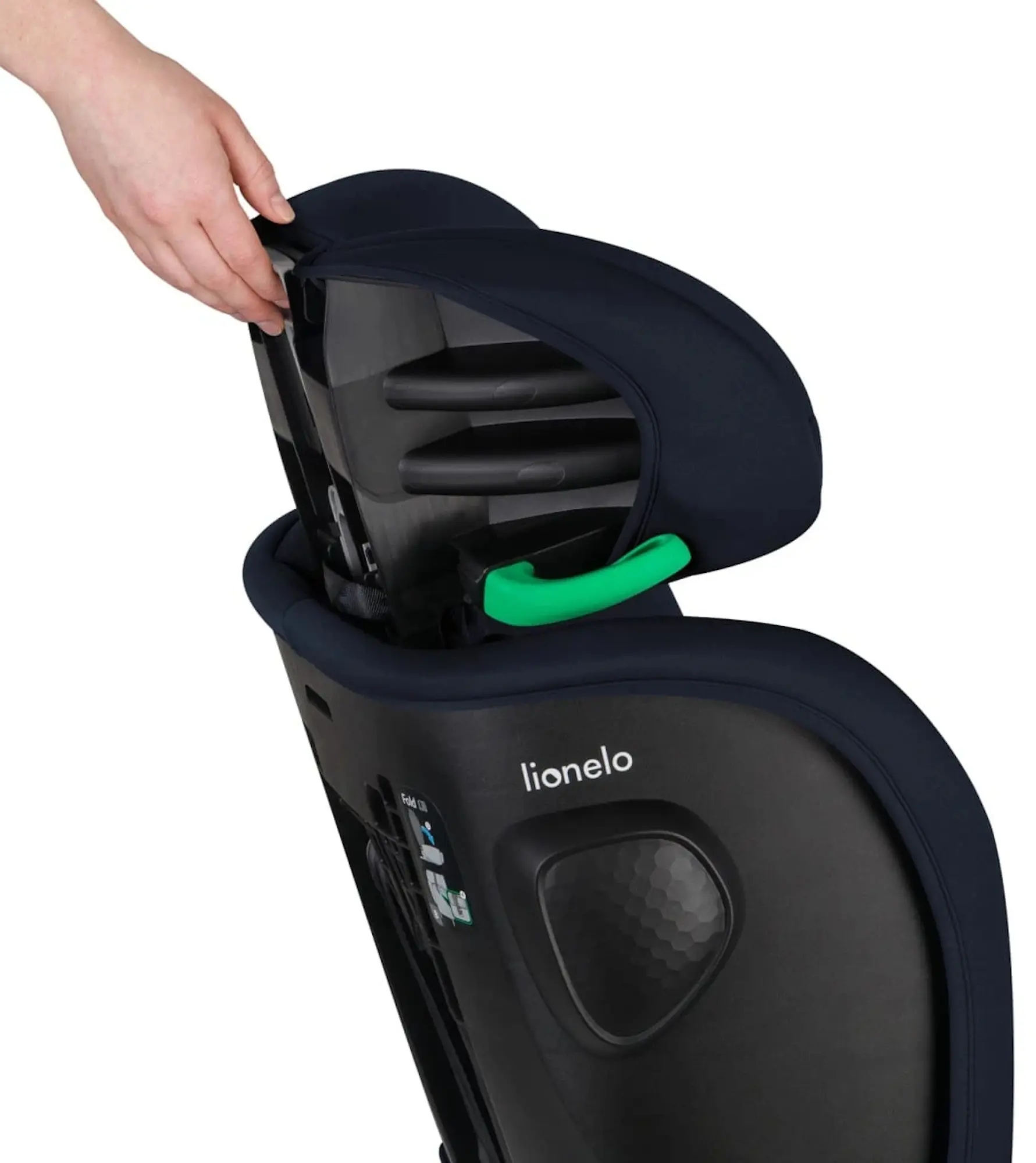 Scaun auto Lionelo Nelly i-Size Isofix (Black Carbon)