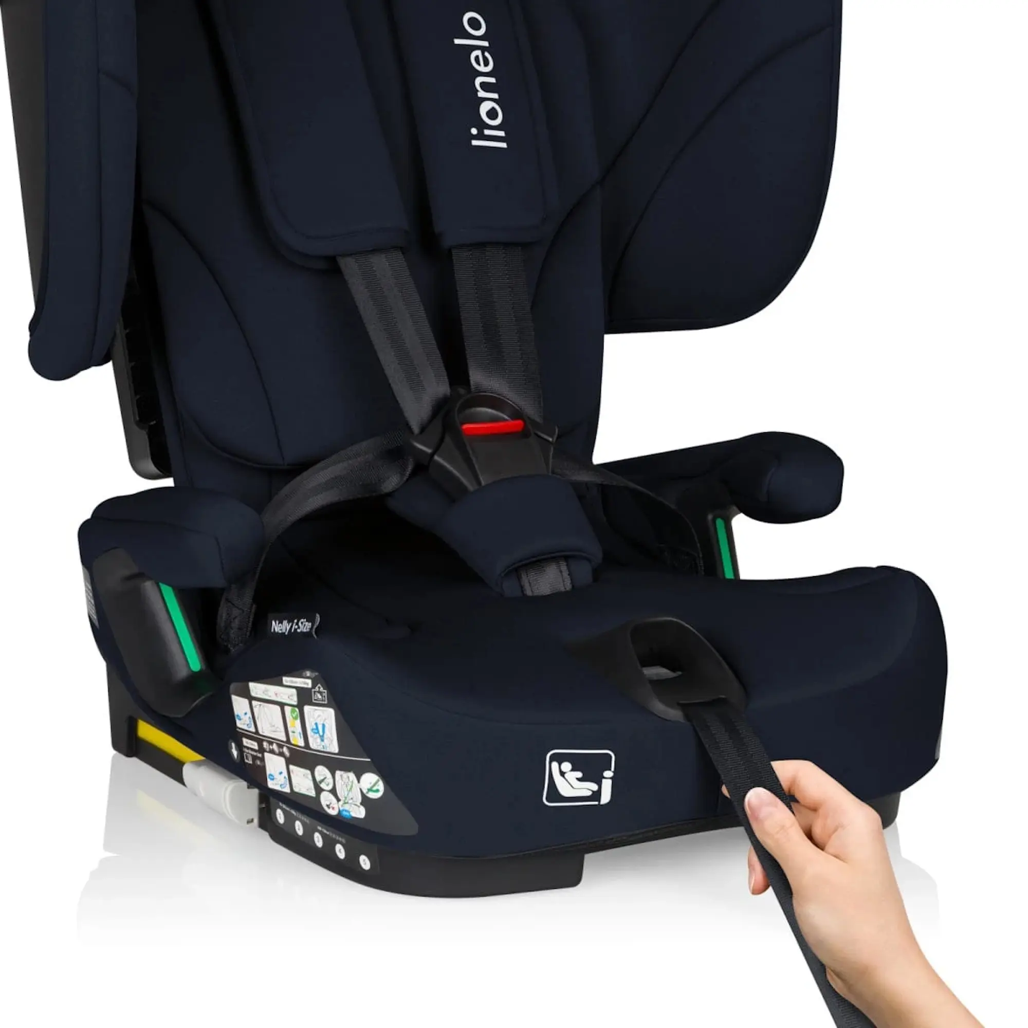 Scaun auto Lionelo Nelly i-Size Isofix (Black Carbon)