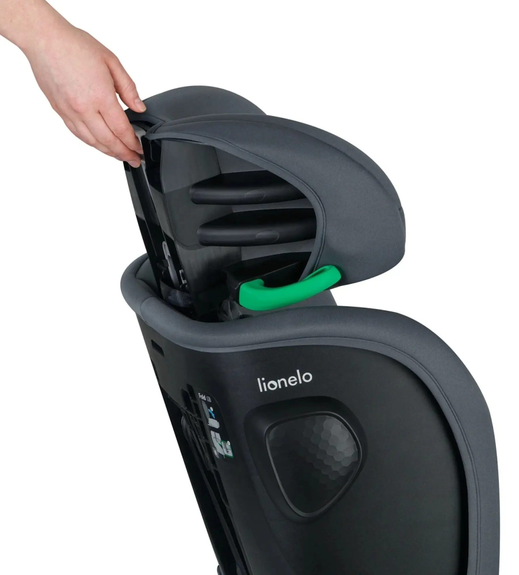 Scaun auto Lionelo Nelly i-Size Isofix (Grey Graphite)