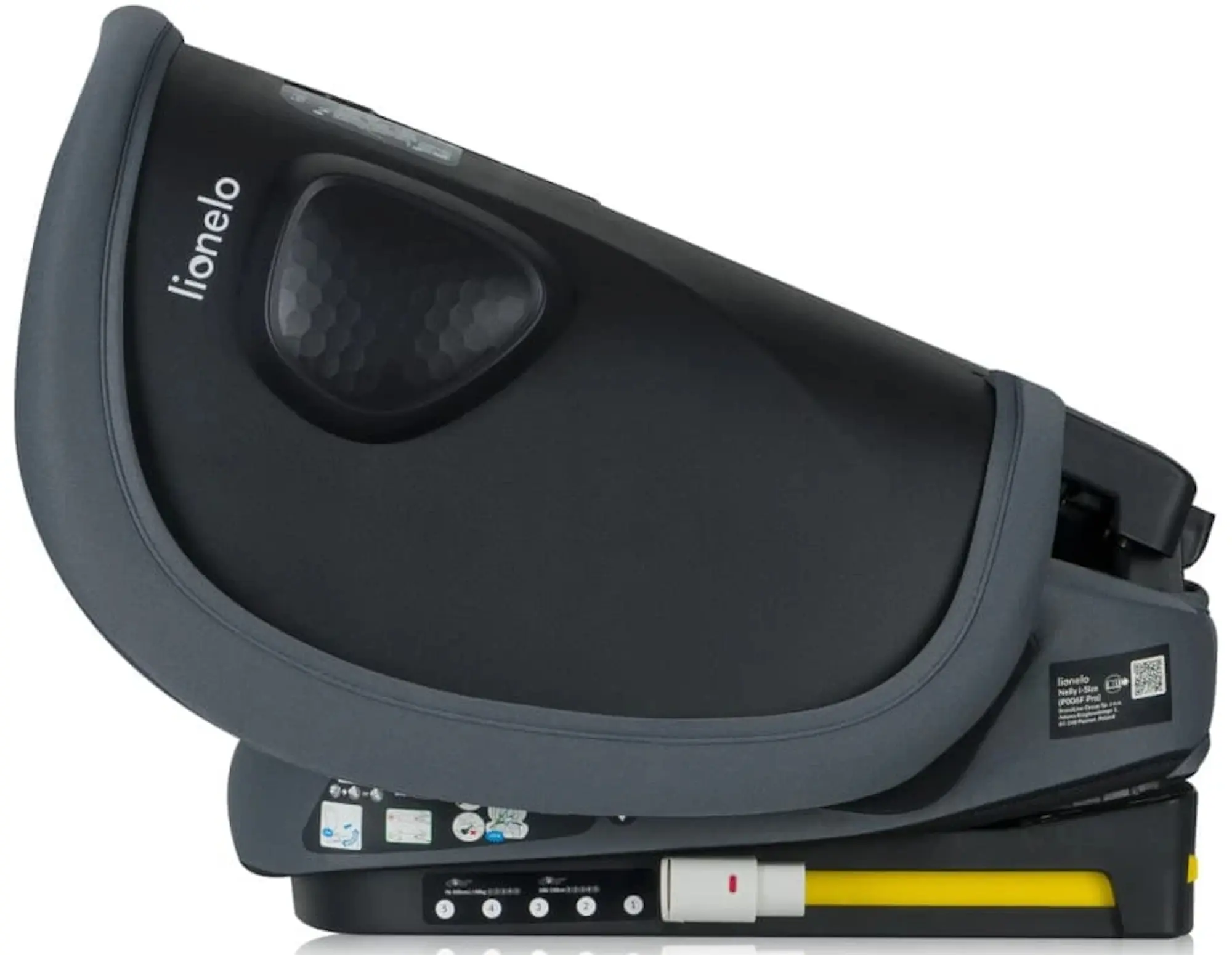 Scaun auto Lionelo Nelly i-Size Isofix (Grey Graphite)