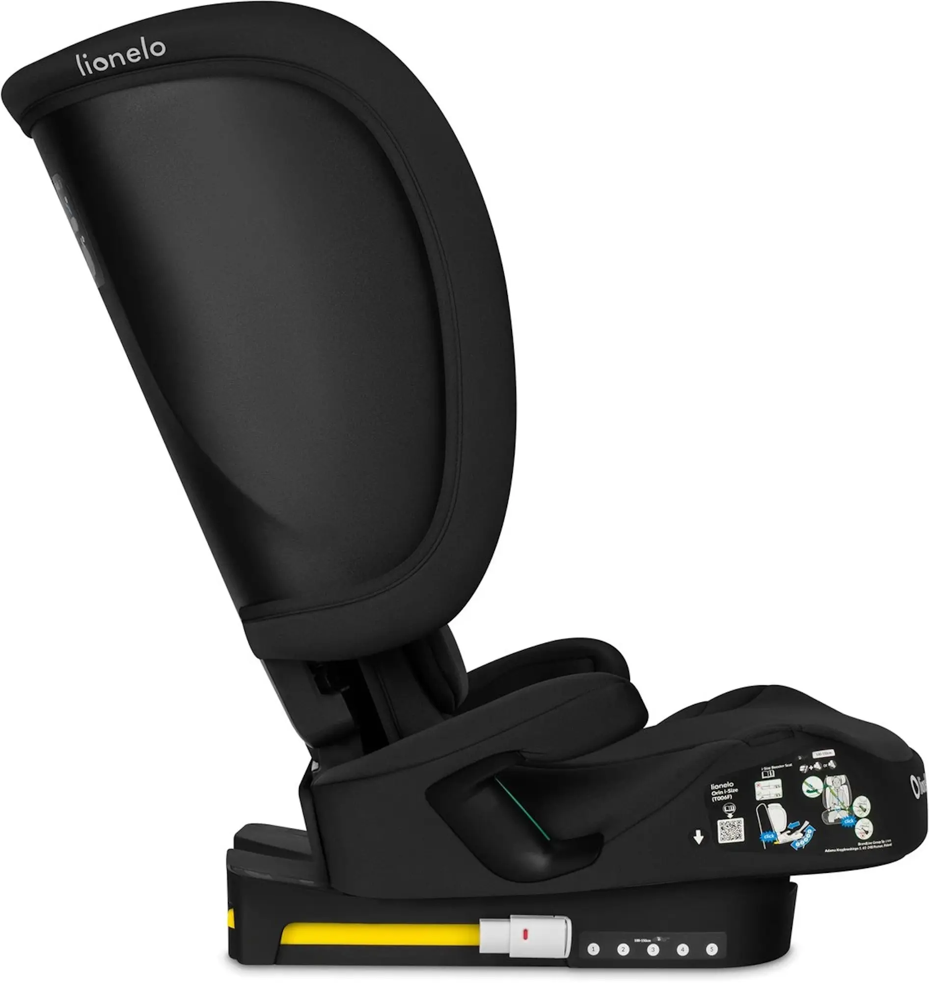 Scaun auto Lionelo Orin i-Size (Black Carbon) - 3