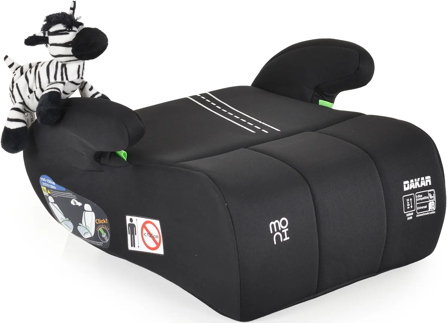 Scaun auto-booster Moni Dakar (Black)