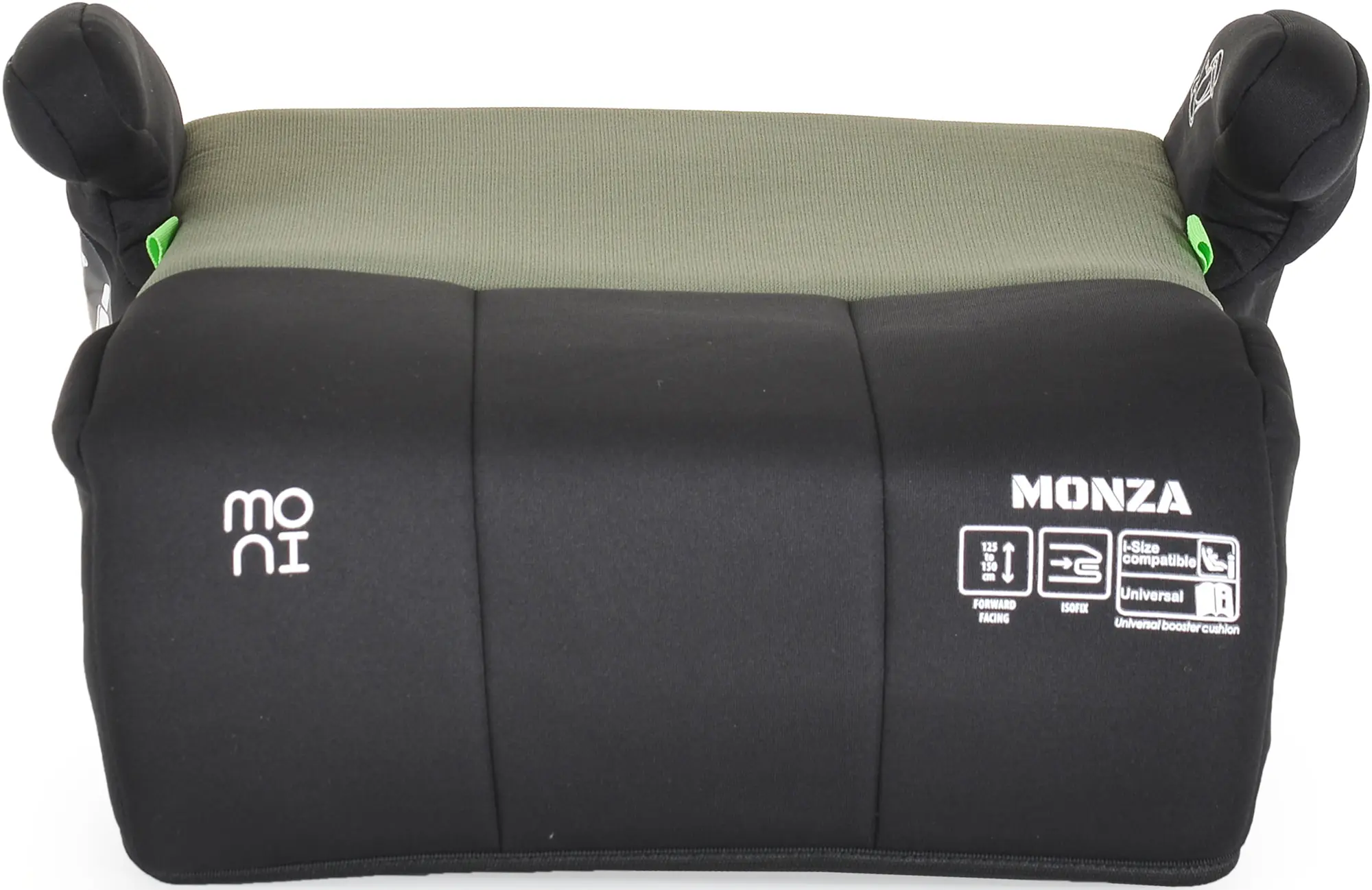Scaun auto-booster Moni Monza (Green/Black) - 3